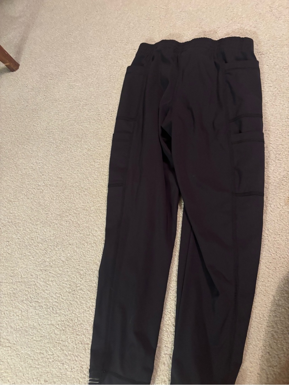 Urbane Black Women's Scrubs Sweatpants
